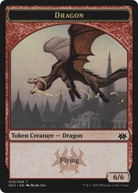 Dragon // Goblin Token [Ravnica Allegiance: Guild Kits] | Dumpster Cat Games
