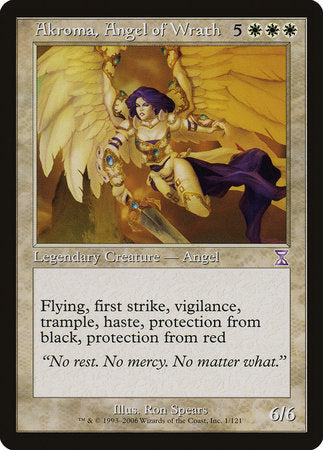 Akroma, Angel of Wrath [Time Spiral Timeshifted] | Dumpster Cat Games