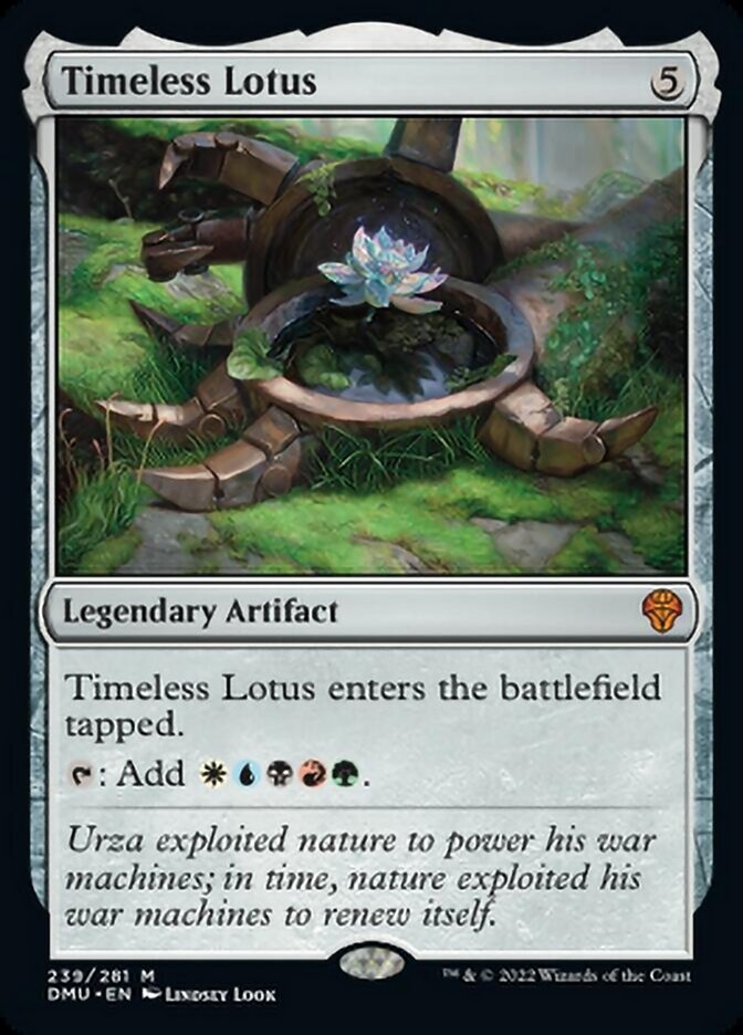 Timeless Lotus [Dominaria United] | Dumpster Cat Games