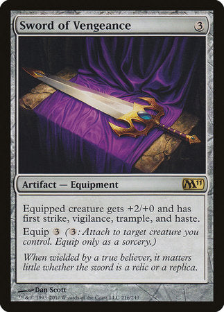 Sword of Vengeance [Magic 2011] | Dumpster Cat Games