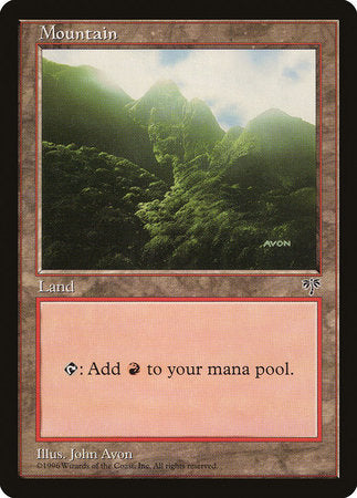 Mountain (Green) [Mirage] | Dumpster Cat Games