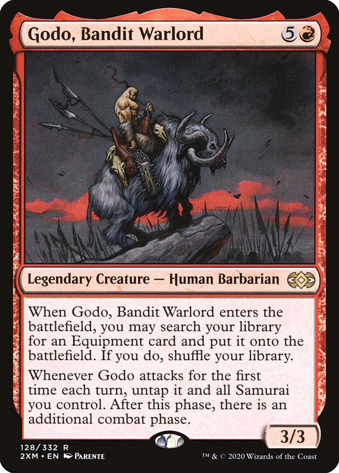 Godo, Bandit Warlord [Double Masters] | Dumpster Cat Games