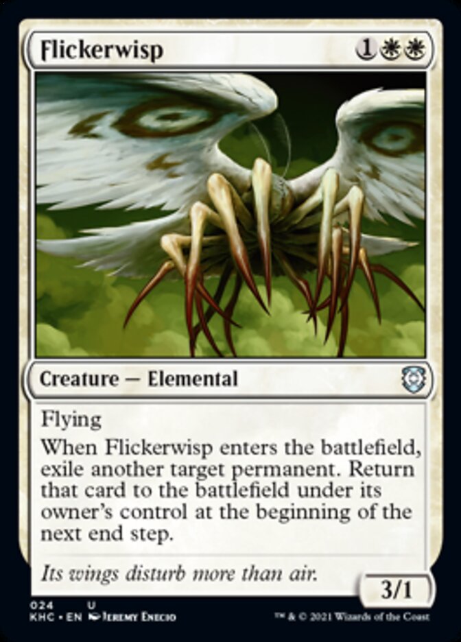 Flickerwisp [Kaldheim Commander] | Dumpster Cat Games