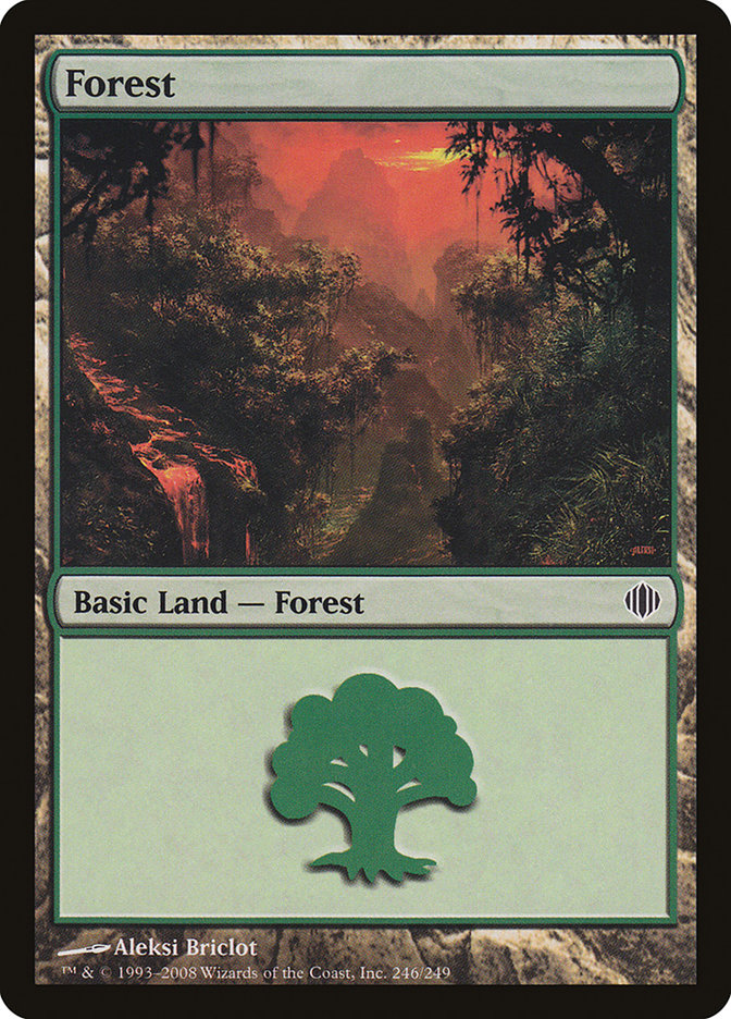 Forest (246) [Shards of Alara] | Dumpster Cat Games