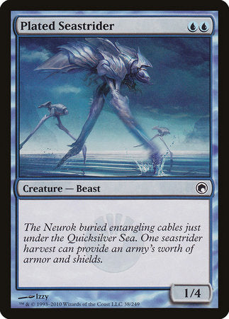 Plated Seastrider [Scars of Mirrodin] | Dumpster Cat Games