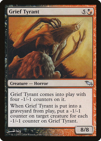 Grief Tyrant [Shadowmoor] | Dumpster Cat Games