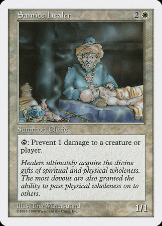 Samite Healer [Anthologies] | Dumpster Cat Games