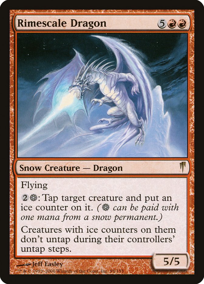 Rimescale Dragon [Coldsnap] | Dumpster Cat Games