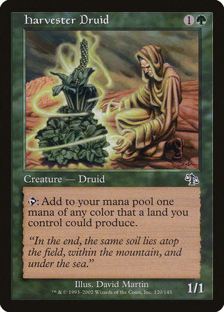 Harvester Druid [Judgment] | Dumpster Cat Games
