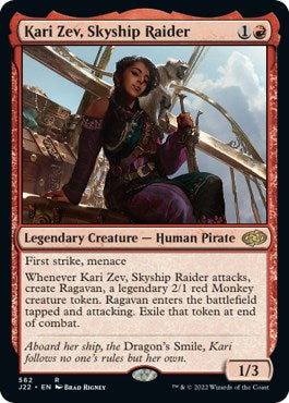 Kari Zev, Skyship Raider [Jumpstart 2022] | Dumpster Cat Games