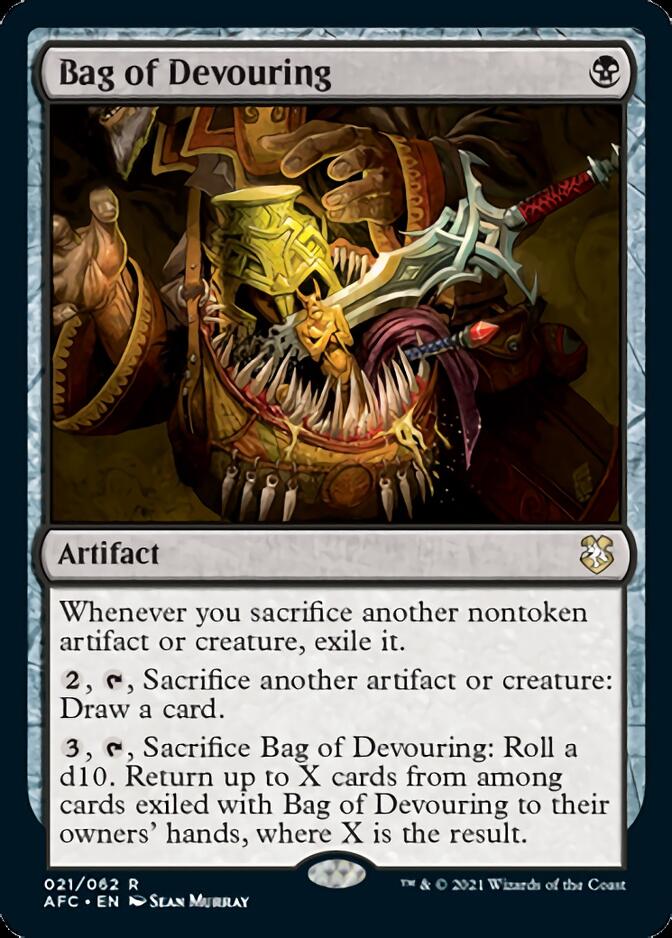 Bag of Devouring [Dungeons & Dragons: Adventures in the Forgotten Realms Commander] | Dumpster Cat Games