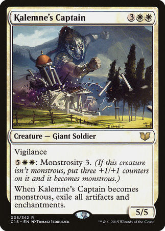 Kalemne's Captain [Commander 2015] | Dumpster Cat Games