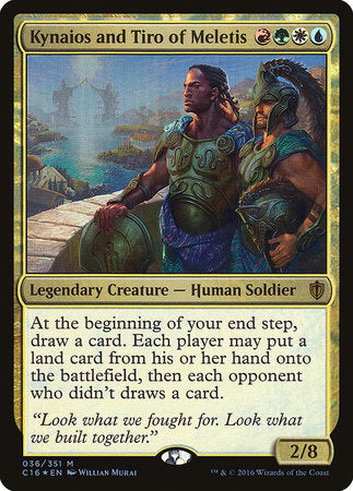 Kynaios and Tiro of Meletis [Commander 2016] | Dumpster Cat Games