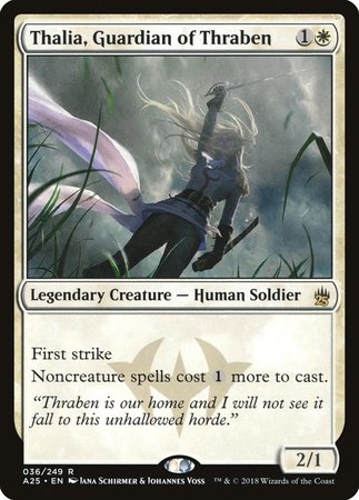 Thalia, Guardian of Thraben [Masters 25] | Dumpster Cat Games