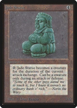 Jade Statue [Limited Edition Beta] | Dumpster Cat Games