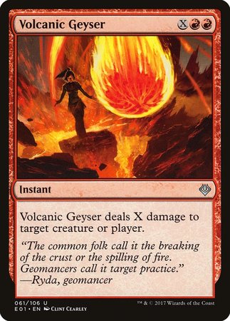 Volcanic Geyser [Archenemy: Nicol Bolas] | Dumpster Cat Games