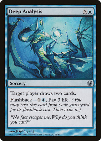 Deep Analysis [Duel Decks: Ajani vs. Nicol Bolas] | Dumpster Cat Games