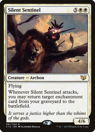 Silent Sentinel [Commander 2015] | Dumpster Cat Games