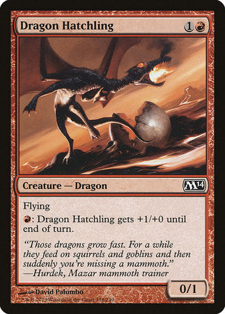Dragon Hatchling [Magic 2014] | Dumpster Cat Games
