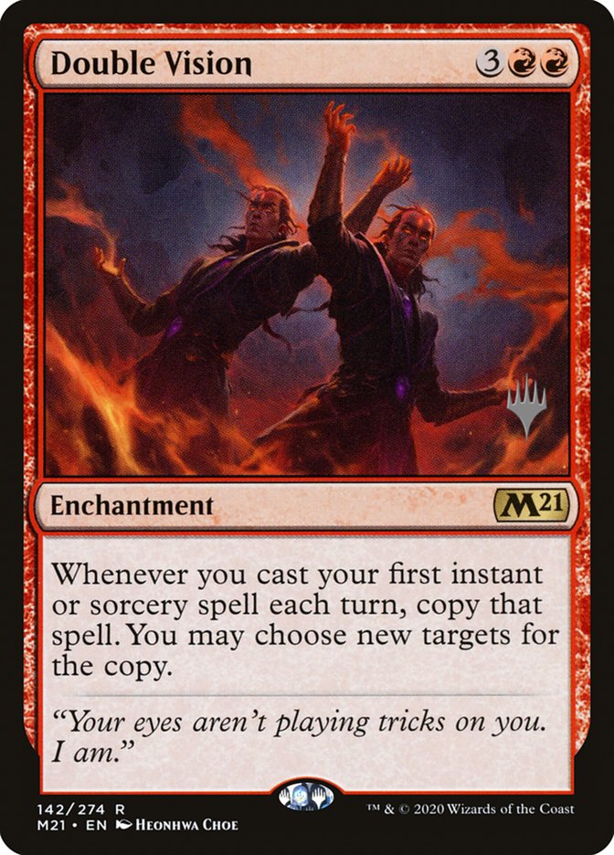 Double Vision (Promo Pack) [Core Set 2021 Promos] | Dumpster Cat Games