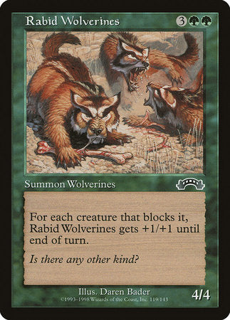 Rabid Wolverines [Exodus] | Dumpster Cat Games