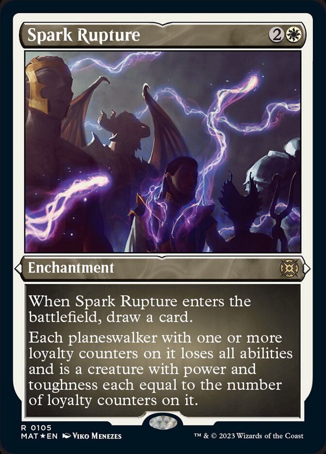 Spark Rupture (Foil Etched) [March of the Machine: The Aftermath] | Dumpster Cat Games