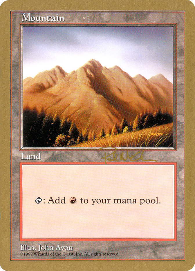 Mountain (pm444) (Paul McCabe) [World Championship Decks 1997] | Dumpster Cat Games
