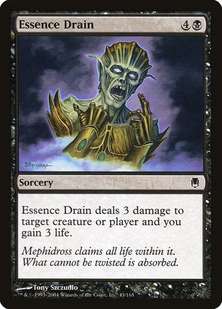 Essence Drain [Darksteel] | Dumpster Cat Games