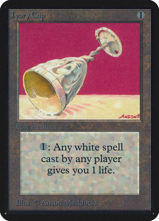 Ivory Cup [Limited Edition Alpha] | Dumpster Cat Games