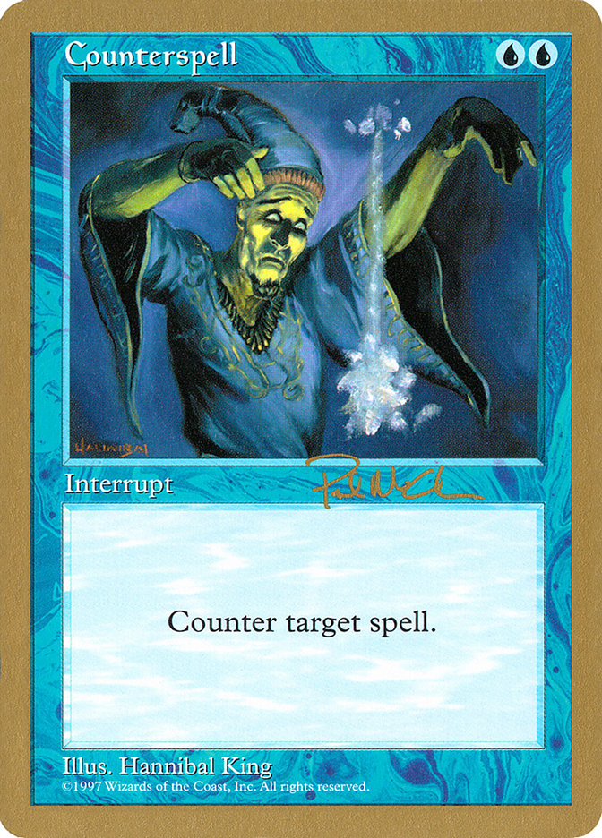 Counterspell (Paul McCabe) [World Championship Decks 1997] | Dumpster Cat Games