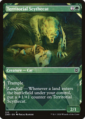 Territorial Scythecat (Showcase) [Zendikar Rising] | Dumpster Cat Games