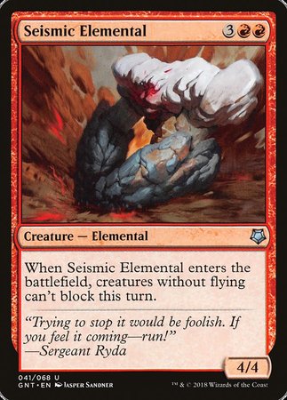 Seismic Elemental [Game Night] | Dumpster Cat Games