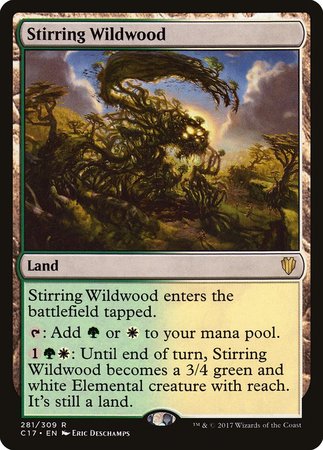 Stirring Wildwood [Commander 2017] | Dumpster Cat Games