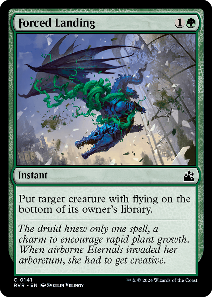 Forced Landing [Ravnica Remastered] | Dumpster Cat Games
