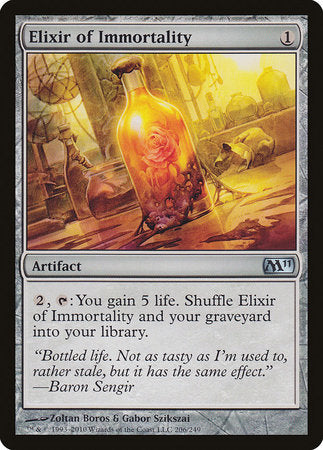 Elixir of Immortality [Magic 2011] | Dumpster Cat Games