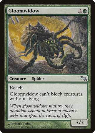 Gloomwidow [Shadowmoor] | Dumpster Cat Games