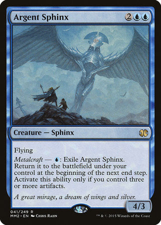 Argent Sphinx [Modern Masters 2015] | Dumpster Cat Games