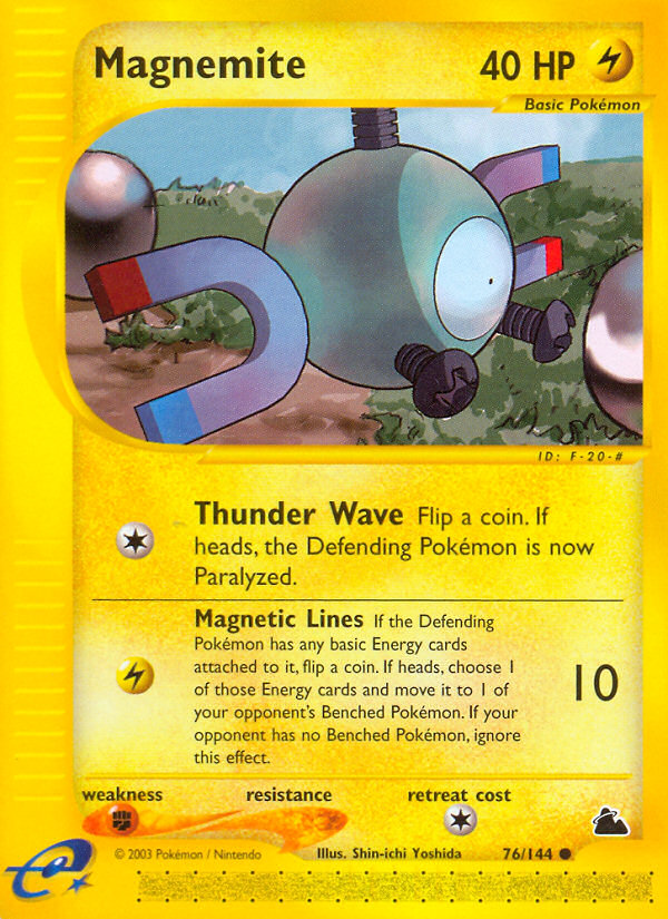 Magnemite (76/144) [Skyridge] | Dumpster Cat Games