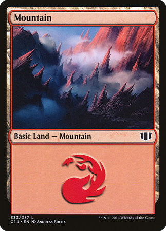 Mountain (333) [Commander 2014] | Dumpster Cat Games