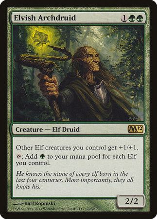 Elvish Archdruid [Magic 2012] | Dumpster Cat Games