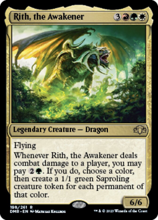 Rith, the Awakener [Dominaria Remastered] | Dumpster Cat Games