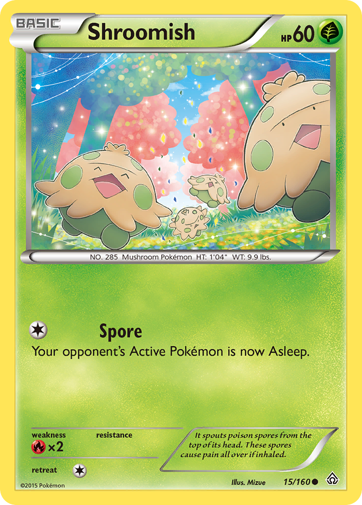 Shroomish (15/160) [XY: Primal Clash] | Dumpster Cat Games