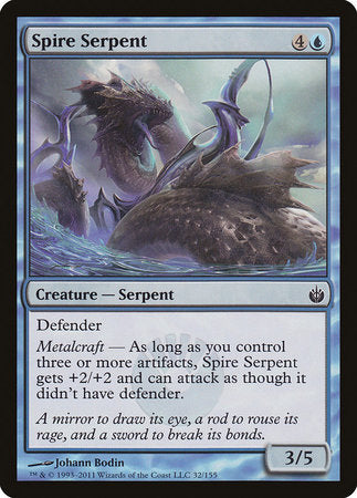 Spire Serpent [Mirrodin Besieged] | Dumpster Cat Games