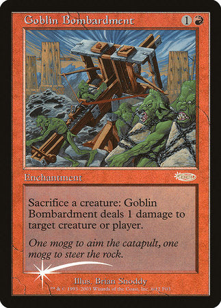 Goblin Bombardment [Friday Night Magic 2003] | Dumpster Cat Games