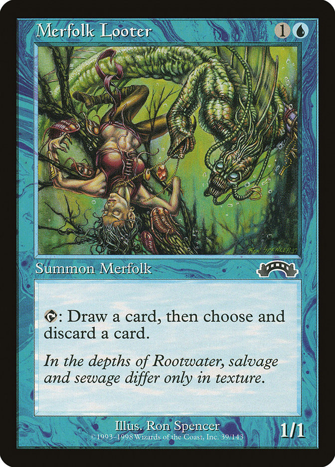Merfolk Looter [Exodus] | Dumpster Cat Games