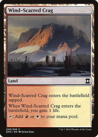 Wind-Scarred Crag [Eternal Masters] | Dumpster Cat Games