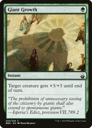 Giant Growth [Battlebond] | Dumpster Cat Games