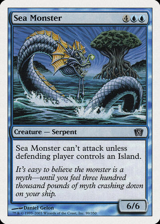 Sea Monster [Eighth Edition] | Dumpster Cat Games