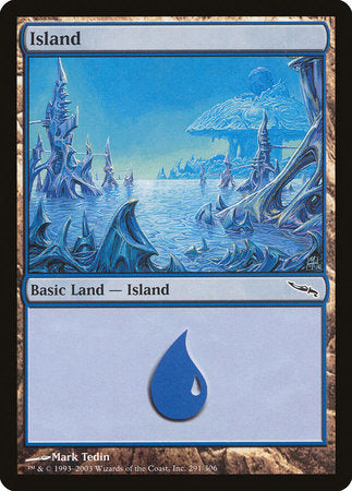 Island (291) [Mirrodin] | Dumpster Cat Games