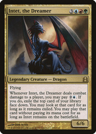 Intet, the Dreamer [Commander 2011] | Dumpster Cat Games